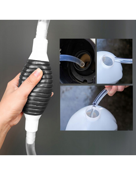 
Rankinis automobilio siurblys kurui, alyvai, skysčiams su 2 m žarna, 26 l/ val.
