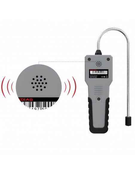 
Skaitmeninis stabdžių skysčio matuoklis DOT3 / DOT4 / DOT5.1 su LCD zondu
