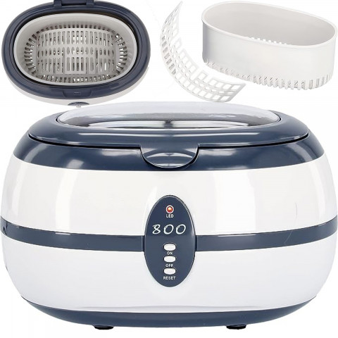 
Ultragarsinis valiklis-sterilizatorius kosmetikos įrankiams 0,6 l 35 W
