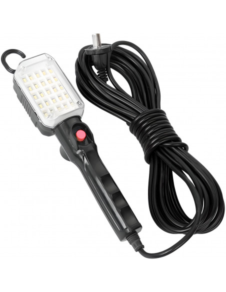
Dirbtuvės darbo lempa su magnetiniu kabliu, 20 LED, 1500 lm
