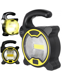 
Baterijomis maitinamas LED darbo žibintas turistams iki 120 m atstumu
