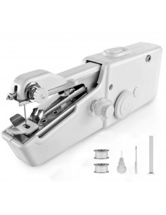 
Mini nešiojama rankinė baterijomis maitinama siuvimo mašina
