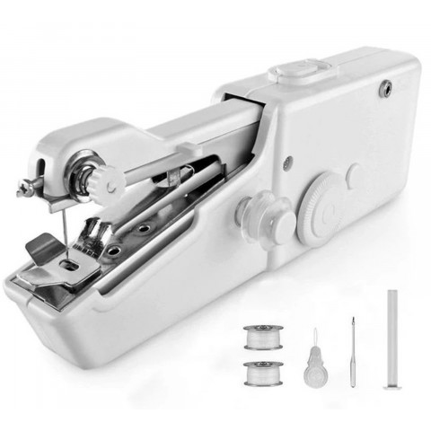 
Mini nešiojama rankinė baterijomis maitinama siuvimo mašina
