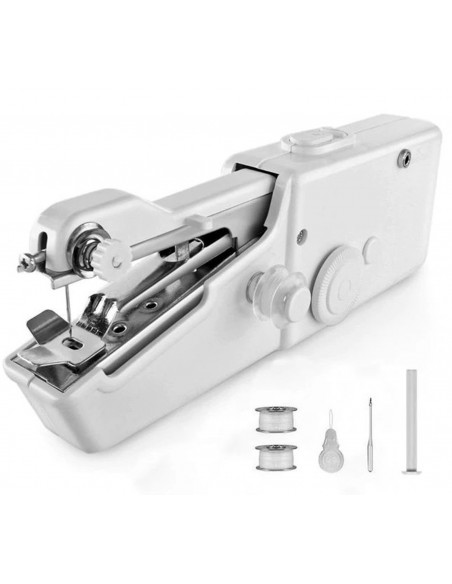 
Mini nešiojama rankinė baterijomis maitinama siuvimo mašina
