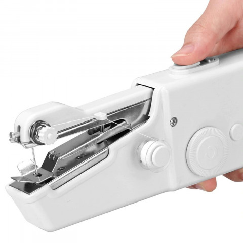 
Mini nešiojama rankinė baterijomis maitinama siuvimo mašina
