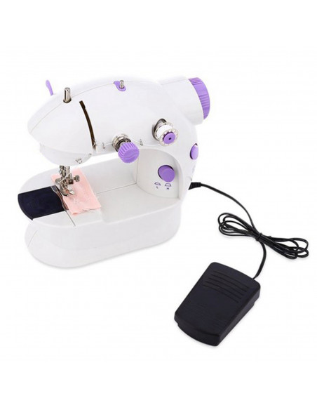 
Mini siuvimo mašina vaikams su 2 greičiais ir LED apšvietimu - rinkinys
