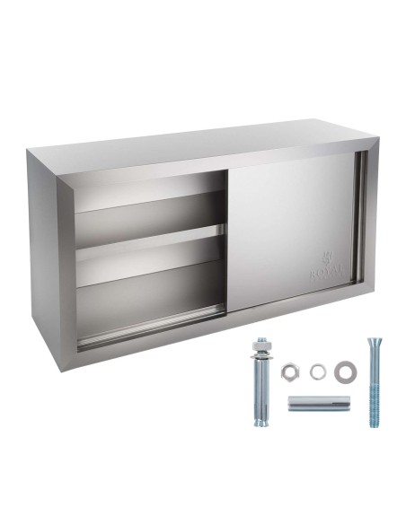 Plieninė sieninė spinta su stumdomomis durimis plotis 120cm Plieninė sieninė spinta su stumdomomis durimis plotis 120cm