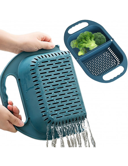 
Kiaurasamtis, sietelis, kiaurasamtis, sulankstomas kriauklės sietelis su rankenomis
