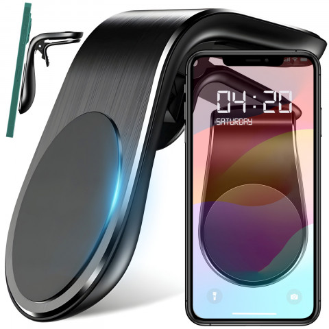 
Magnetinis telefono laikiklis automobilio oro išleidimo angai
