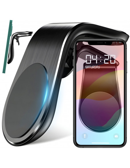 
Magnetinis telefono laikiklis automobilio oro išleidimo angai
