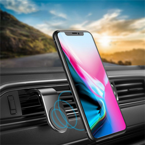 
Magnetinis telefono laikiklis automobilio oro išleidimo angai
