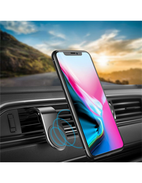 
Magnetinis telefono laikiklis automobilio oro išleidimo angai
