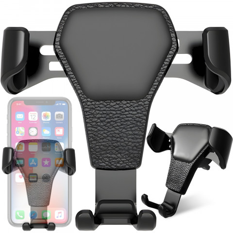 
Universalus automobilio telefono laikiklis, skirtas 4–6,5 colių ventiliacijos angoms
