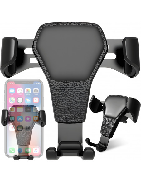 
Universalus automobilio telefono laikiklis, skirtas 4–6,5 colių ventiliacijos angoms
