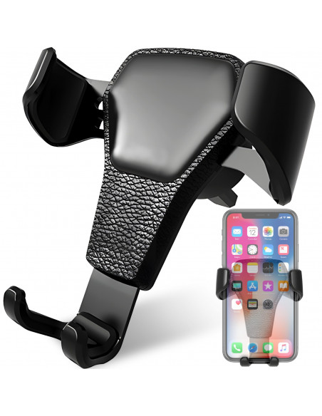 
Universalus automobilio telefono laikiklis, skirtas 4–6,5 colių ventiliacijos angoms
