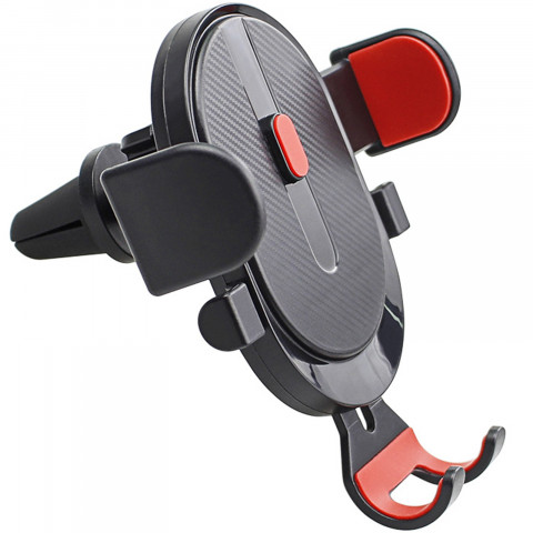 
Automobilinis telefono laikiklis, skirtas priekiniam stiklui, prietaisų skydeliui arba grotelėms
