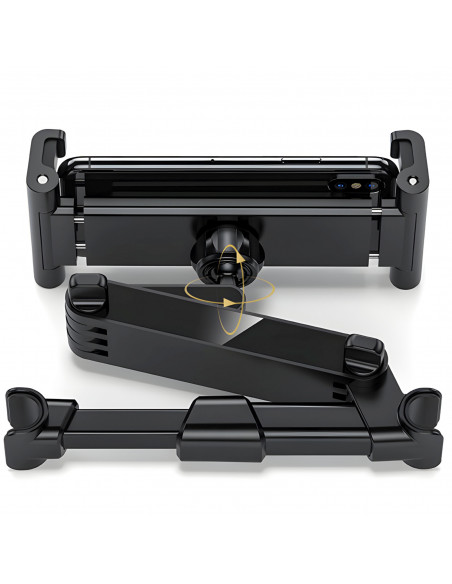 
Teleskopinis automobilio galvos atramos laikiklis telefonui ir planšetiniam kompiuteriui
