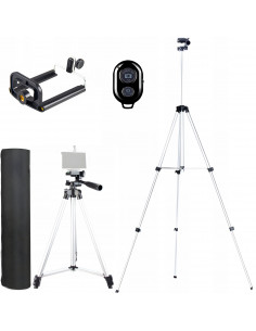 
Sulankstomas trikojis telefonui, 1/ 4 colio sriegis, BT nuotolinio valdymo pultas, 35–103 cm
