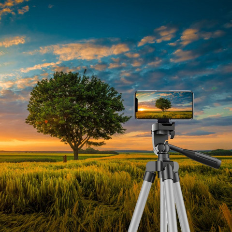 
Sulankstomas trikojis telefonui, 1/ 4 colio sriegis, BT nuotolinio valdymo pultas, 35–103 cm
