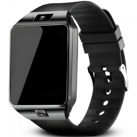 
Išmanusis laikrodis su SIM kortele, „Bluetooth“ ryšiu ir „microSD“ kamera
