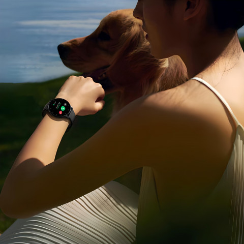 
Išmanusis laikrodis, sportinis laikrodis, skambučiai, širdies ritmo matuoklis, kraujospūdis, EKG, muzika, BT
