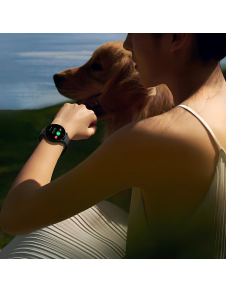 
Išmanusis laikrodis, sportinis laikrodis, skambučiai, širdies ritmo matuoklis, kraujospūdis, EKG, muzika, BT
