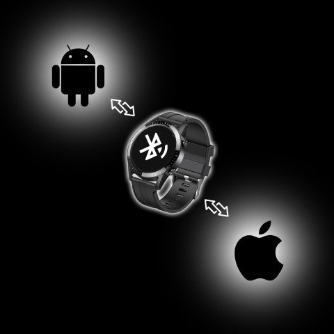 
Išmanusis vyriškas daugiafunkcis laikrodis SPORT HEALTH 46 mm
