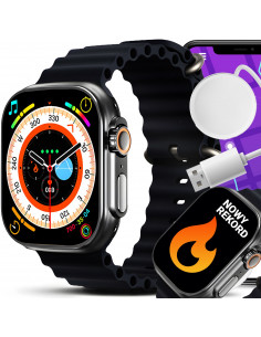 
Išmanusis laikrodis su daugiafunkciu sportiniu režimu, sveikatos monitoriumi, BT 36 mm
