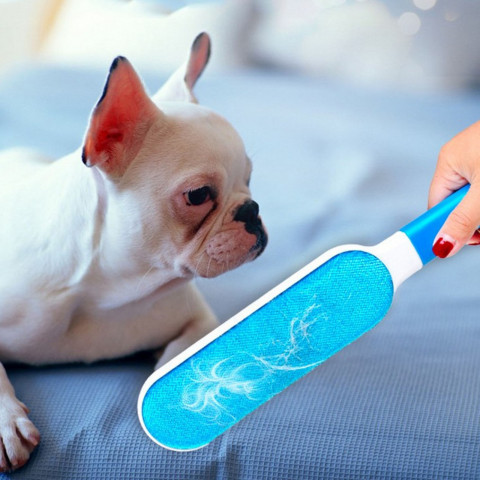 
Šepetėlis šunų ir kačių plaukams šalinti nuo drabužių, apmušalų ir kilimų - 2 vnt.
