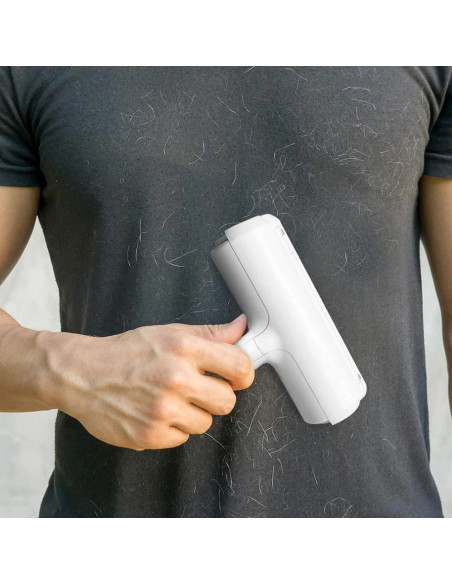 
Cilinderinis šepetys šunų ir kačių plaukams šalinti nuo drabužių, apmušalų ir kilimų
