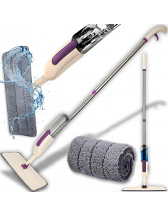 
Sulankstoma plokščia grindų šluostė su purkštuvu, 400 ml
