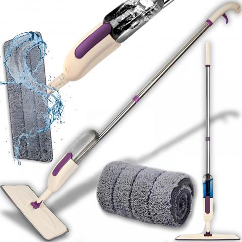 
Sulankstoma plokščia grindų šluostė su purkštuvu, 400 ml
