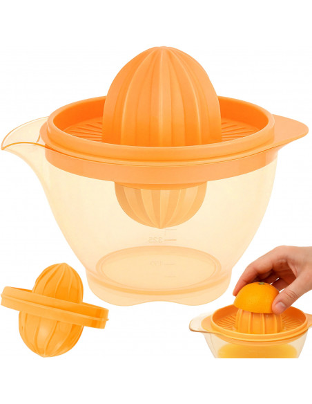 
Rankinė citrusinių vaisių sulčiaspaudė citrinoms ir apelsinams, 625 ml
