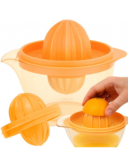 
Rankinė citrusinių vaisių sulčiaspaudė citrinoms ir apelsinams, 625 ml
