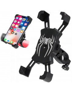 
360 laipsnių motociklo telefono laikiklis, skirtas 3,5–7 colių vairui
