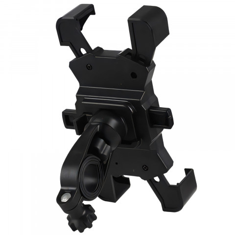 
360 laipsnių motociklo telefono laikiklis, skirtas 3,5–7 colių vairui
