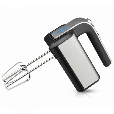 
Rankinis virtuvės robotas maišytuvas 5 greičiai TURBO 300 W - sidabrinis
