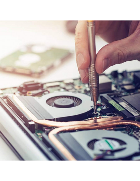 
Tikslių atsuktuvų rinkinys, rankena, 24 antgaliai
