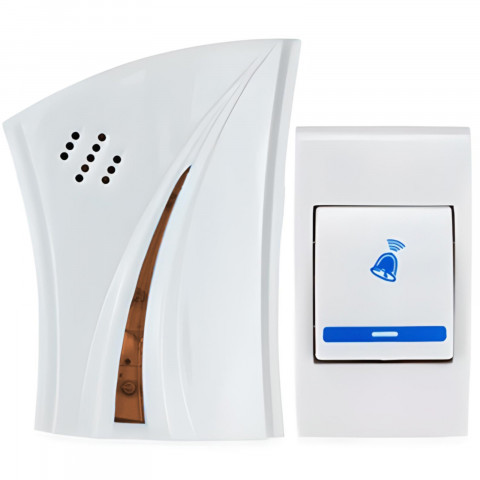 
Belaidis durų skambutis, 32 melodijos, 50–80 m
