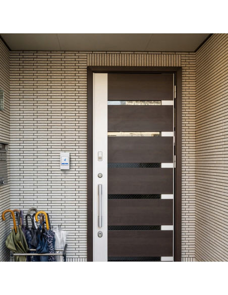 
Belaidis durų skambutis, 32 melodijos, 50–80 m
