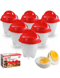 
Formelė kiaušiniams be lukštų virti - 6 vnt.
