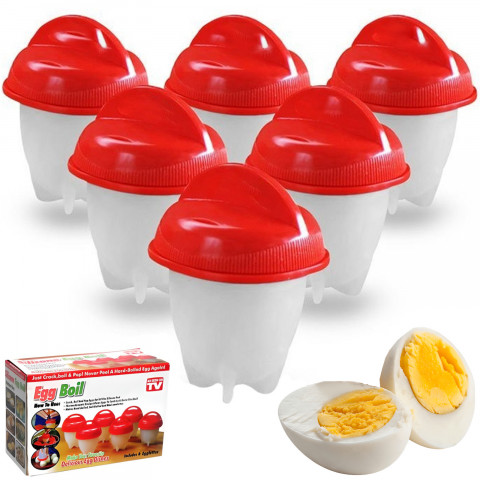 
Formelė kiaušiniams be lukštų virti - 6 vnt.
