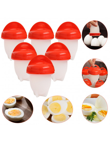 
Formelė kiaušiniams be lukštų virti - 6 vnt.
