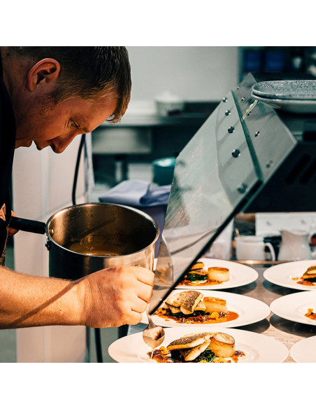 
Plieninių puodų su dangčiais ir keptuve rinkinys - 12 vnt.
