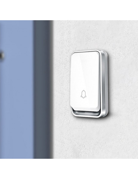 
Belaidis vandeniui atsparus vartų durų skambutis su 51 melodija
