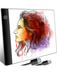 
LED A4 šviečianti piešimo lenta
