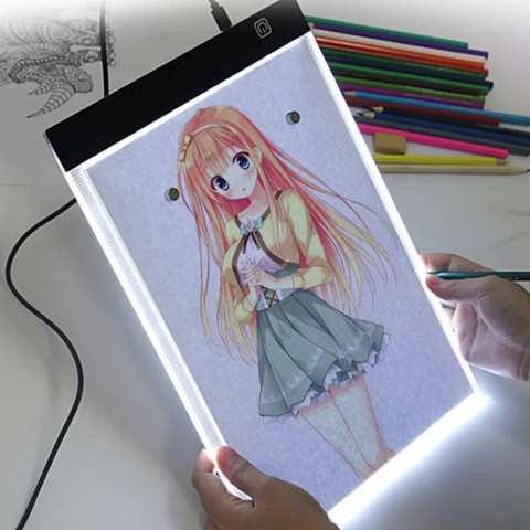 
LED A4 šviečianti piešimo lenta
