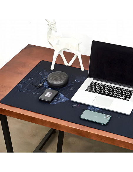 
Žaidimų stalo pelės kilimėlis XXL 80 x 30 cm - pasaulio žemėlapis
