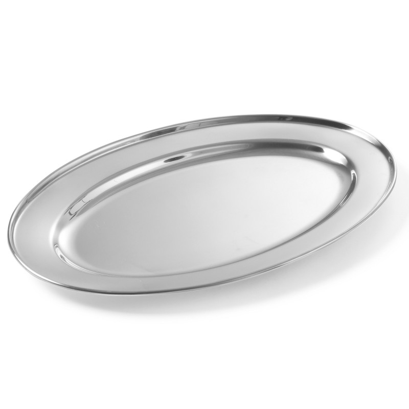 Plieninis padėklas mėsai ir dešroms, ovalus, ilgis 24 cm - Hendi 404102 Plieninis padėklas mėsai ir dešroms, ovalus, ilgis 24 cm - Hendi 404102