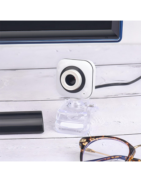 
Reguliuojama USB internetinė kamera su mikrofonu kompiuteriui
